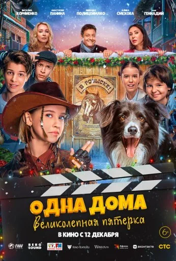 Одна дома: Великолепная пятерка (2024) онлайн бесплатно